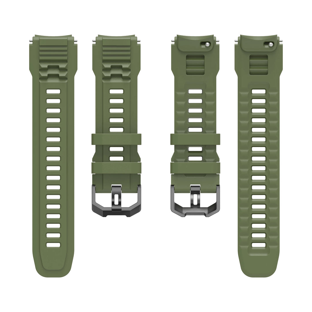 Silicone Strap & Protective Case for Amazfit T-Rex 3 Pro – 48mm Replacement Band