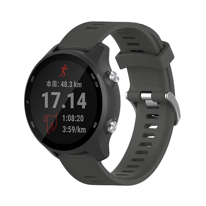 20mm Garmin Silicone Replacement Strap – Forerunner & Vivoactive Series