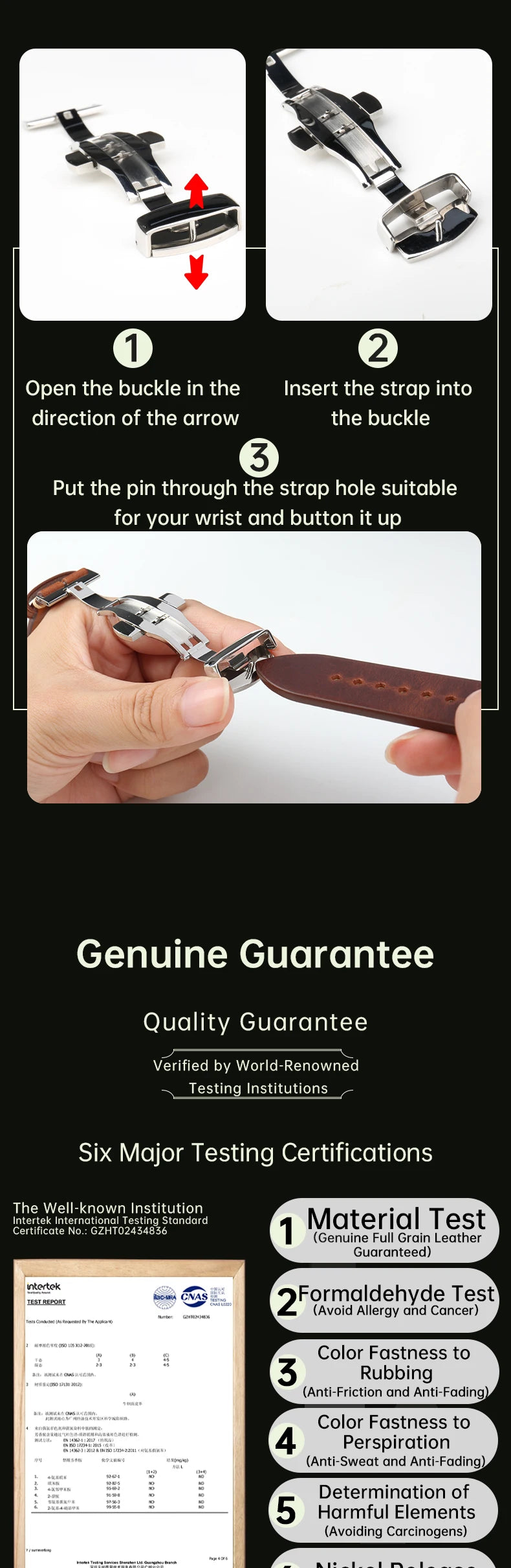 Top Full Grain Leather Watch Strap Quick Release For IWC MIDO SEIKO Watchband Accessories Bracelet Italian Cowhide Watch Band