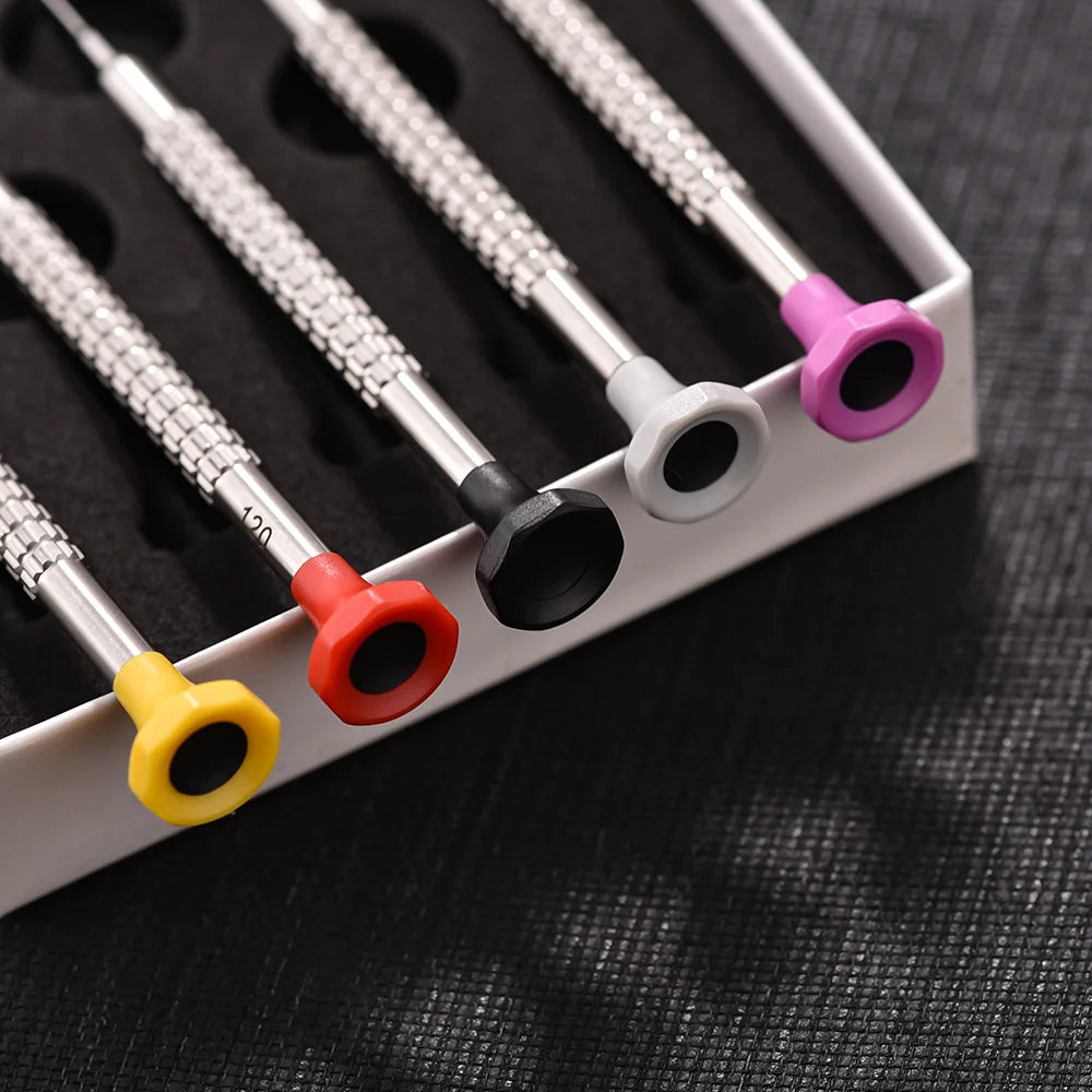 Precision Watch Repair Screwdriver Set 0.8–1.6mm Mini Slotted