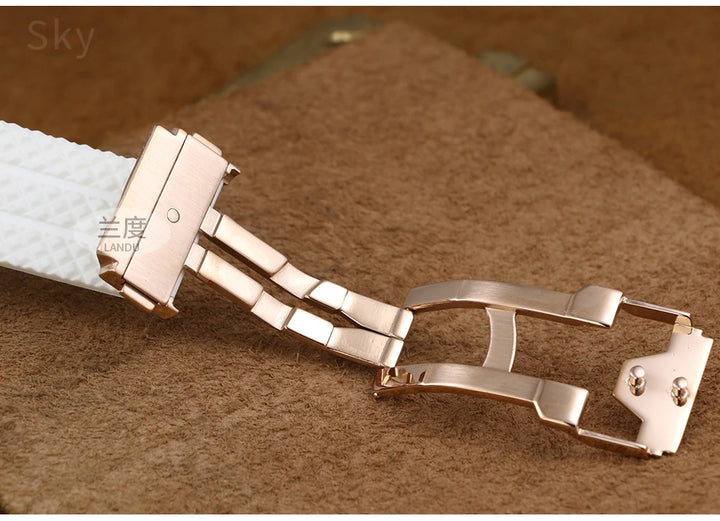 Silicone Rubber Watch Strap for Hublot (26×19mm, 24×17mm)