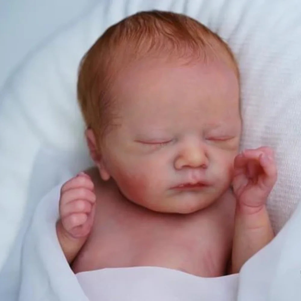 17″ Charlotte Blank Vinyl Reborn Doll DIY Kit with Cloth Body