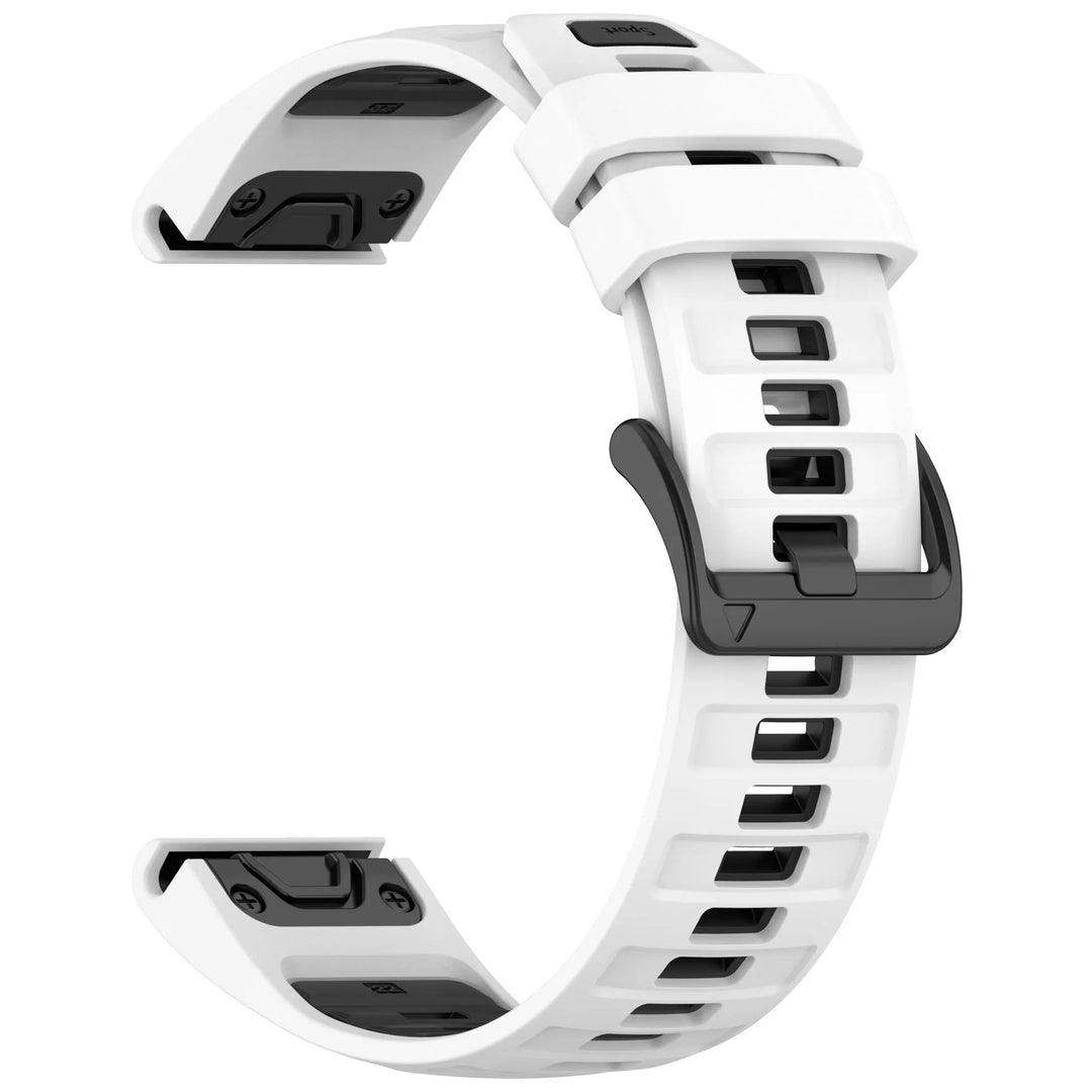 EasyFit Silicone Watch Strap 20/22/26mm for Garmin Fenix 5–8 Series