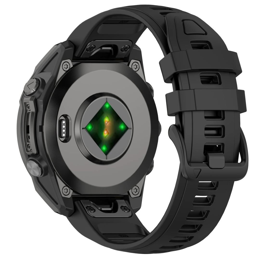 EasyFit Silicone Watch Strap 20/22/26mm for Garmin Fenix 5–8 Series