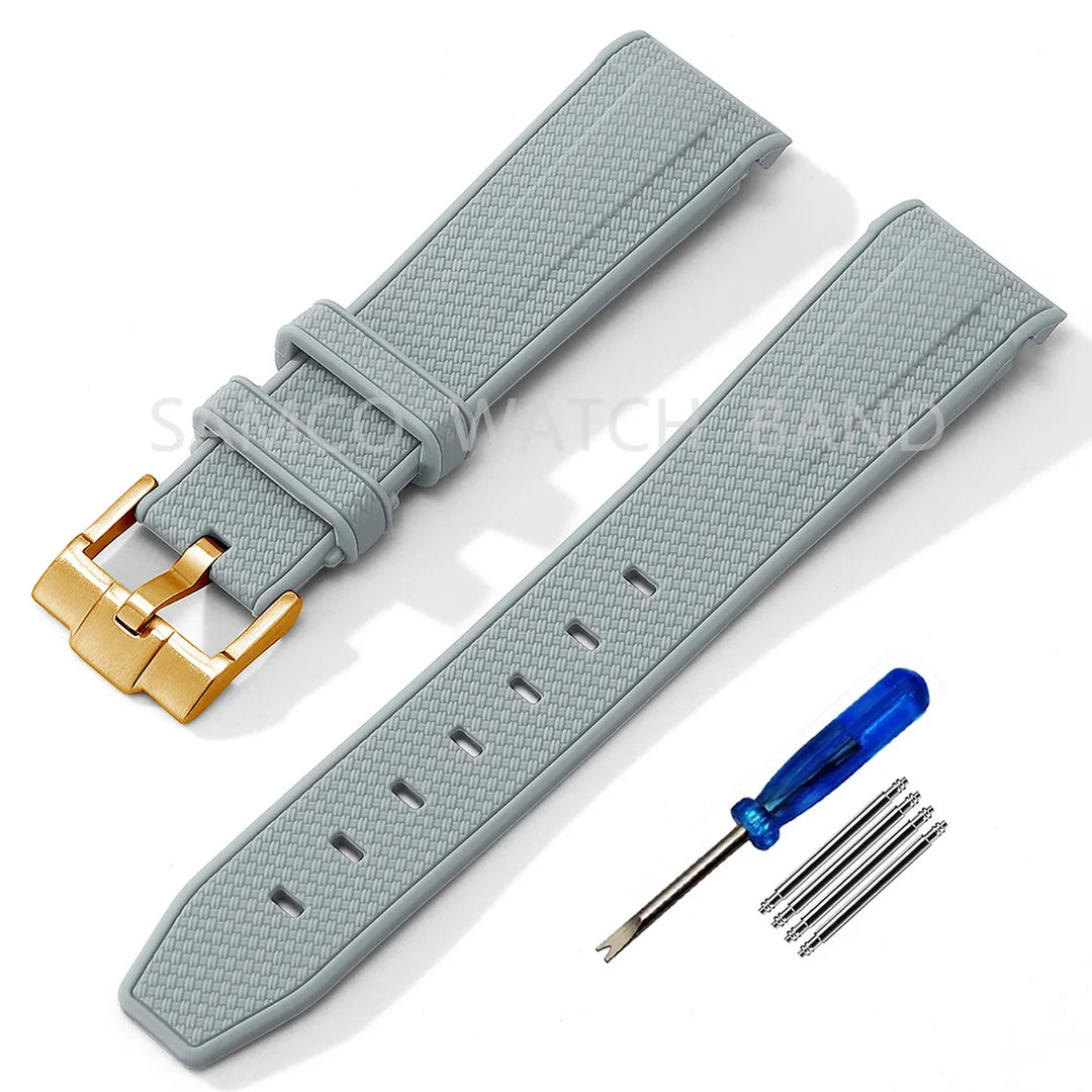 Silicone Rubber Strap 20mm for MoonSwatch & Omega X Swatch Speedmaster