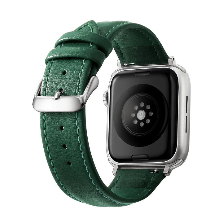 Genuine Leather Apple Watch Band 40–49mm for iWatch Series 3–8 & Ultra