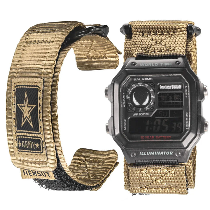 Nylon Watch Strap for Casio G-Shock (16-18mm)