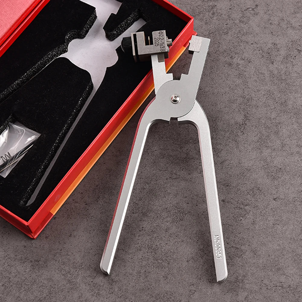 NATOBEL Leather Strap Quick Release Pliers Drilling Holes For Watch Accessories Tool