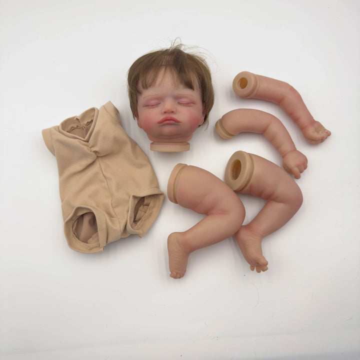 18″ Rosalie Reborn Doll DIY Kit – Lifelike Sleeping Baby Parts