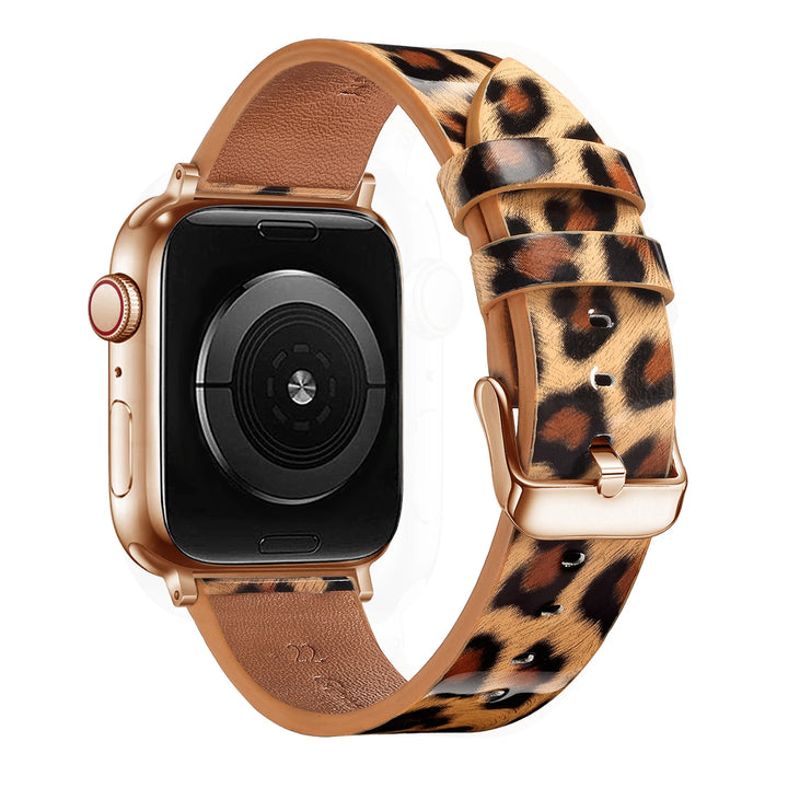 Leopard Print Apple Watch Band (38–49mm)