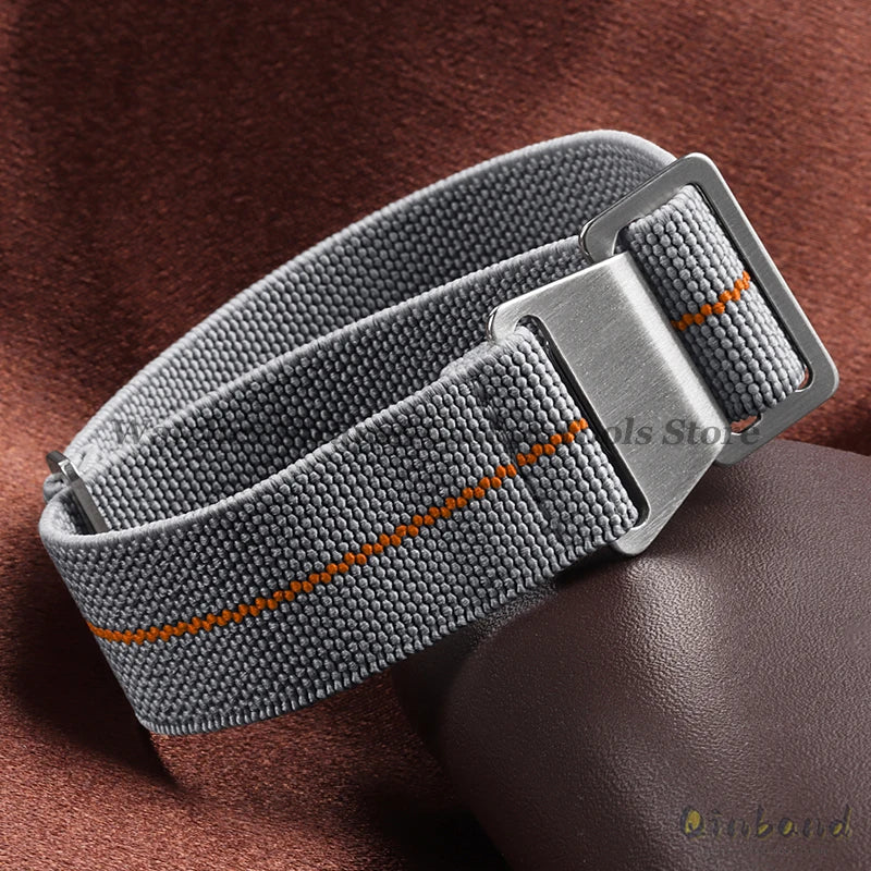 Elastic Nylon Watch Band for Seiko for Omega Sports Bracelets 18mm 20mm 22mm for Huawei Watch GT5/GT4/GT3 Parachute Watch Straps
