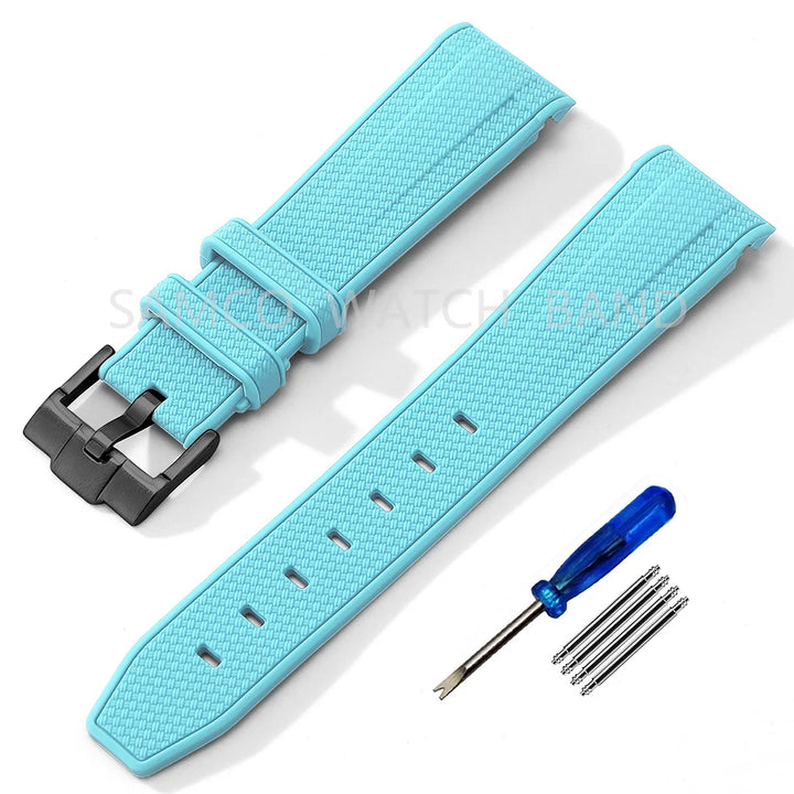 Silicone Rubber Strap 20mm for MoonSwatch & Omega X Swatch Speedmaster