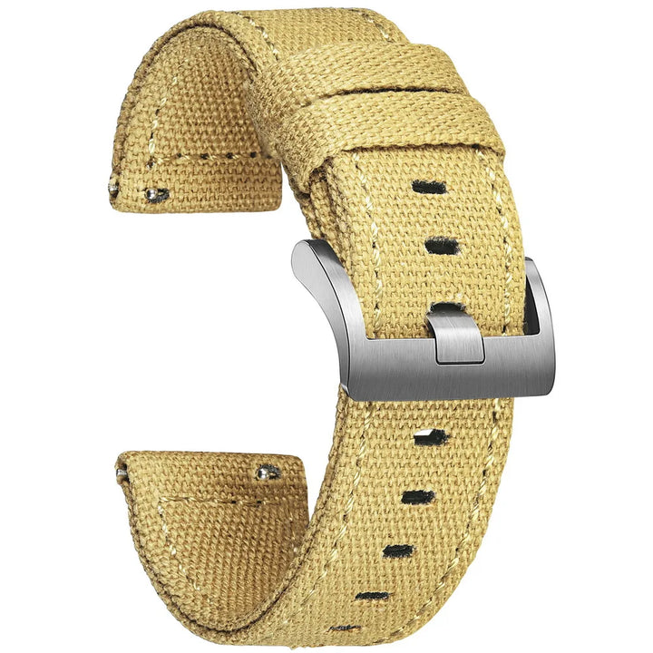 Hemsut Canvas Quick-Release Watch Strap (18-24mm)