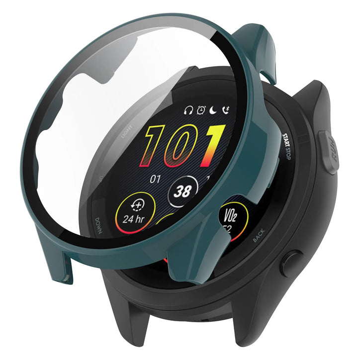 PC+Glass Full Protective Case for Garmin Forerunner 265/265S