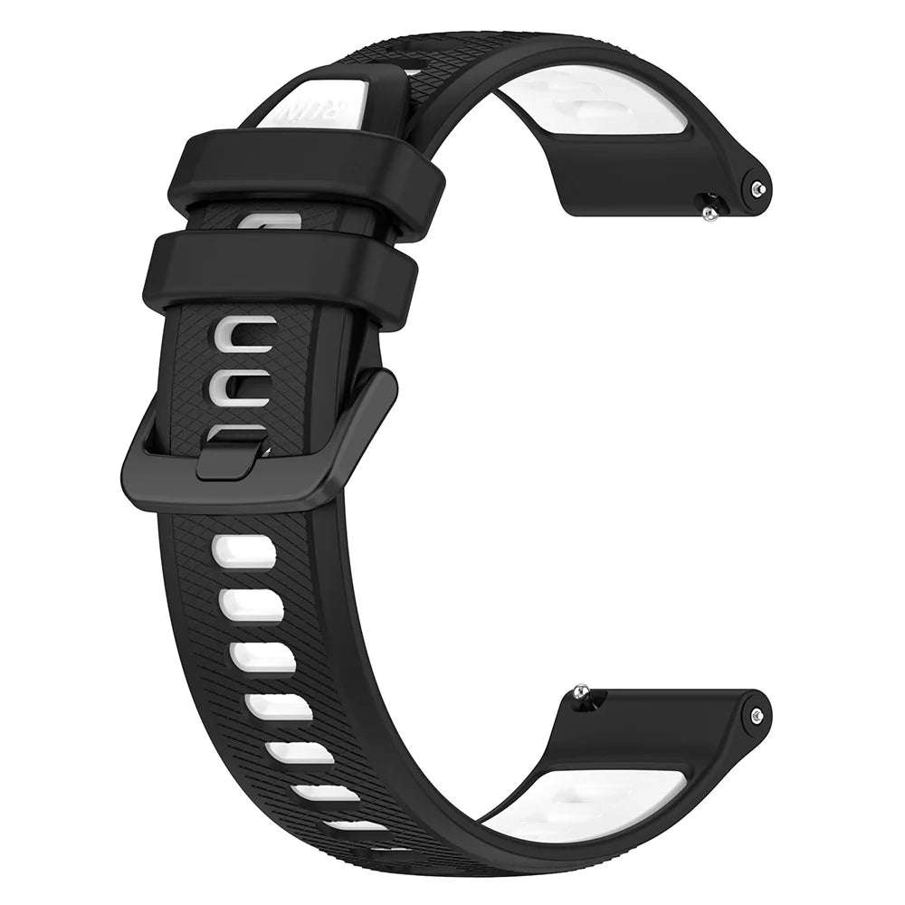 Silicone Strap for Garmin Forerunner 165/245/255/265 & Huawei Watch GT4/GT5 – 18/20/22mm