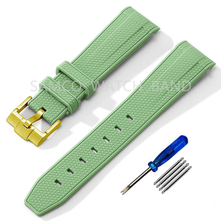 Silicone Rubber Strap 20mm for MoonSwatch & Omega X Swatch Speedmaster