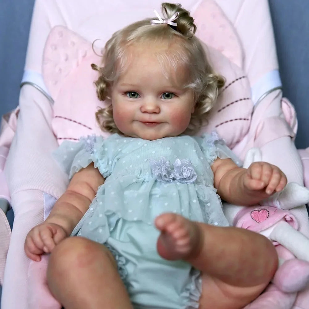 Maddie 20″ Full‑Body Silicone/Vinyl Reborn Doll