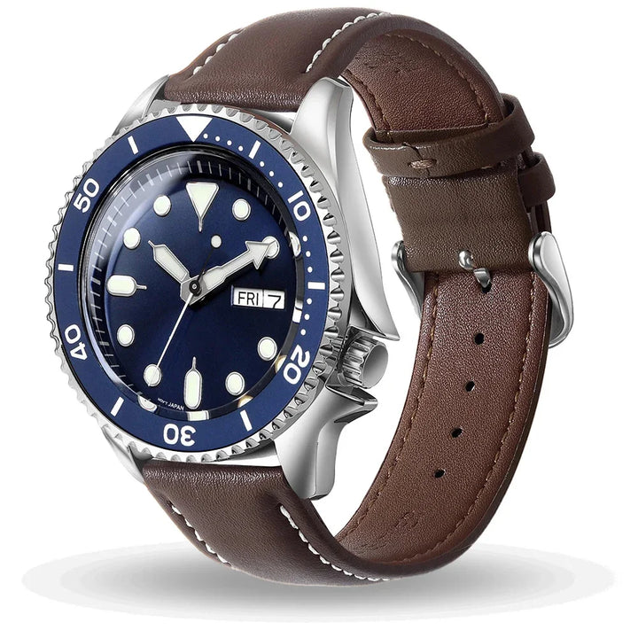 Top Grain Leather Watch Band 12–24mm (Quick Release)