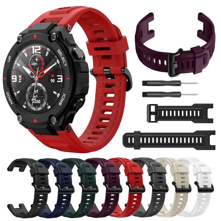 Silicone Strap for Amazfit T-Rex 2