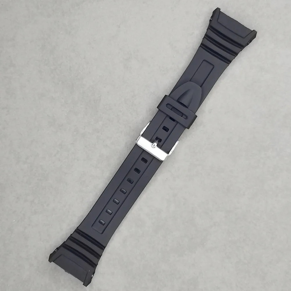 Rubber Watch Strap for Casio G-Shock W96H – 18mm, Unisex