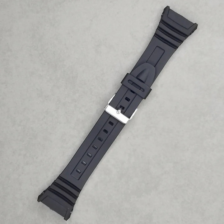 Rubber Watch Strap for Casio G-Shock W96H – 18mm, Unisex