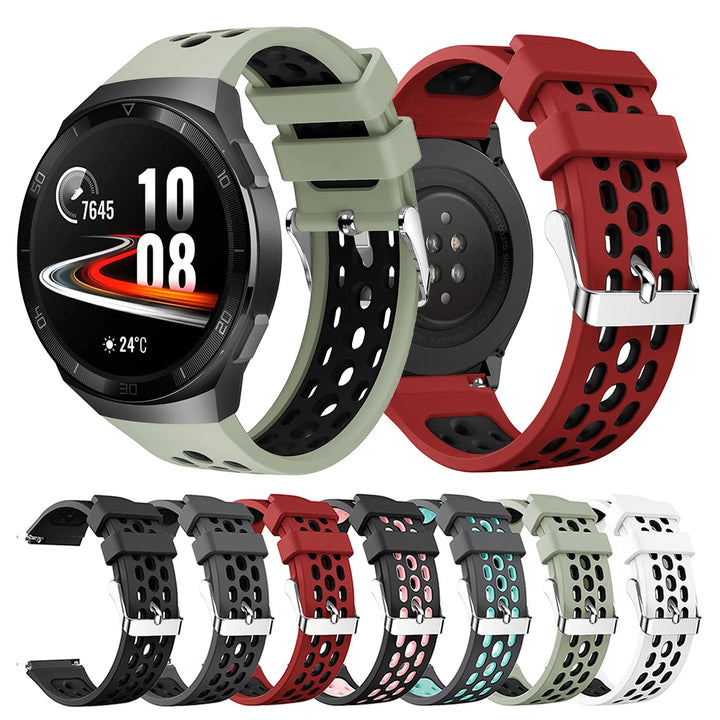 22mm Silicone Strap for Huawei Watch GT 2e