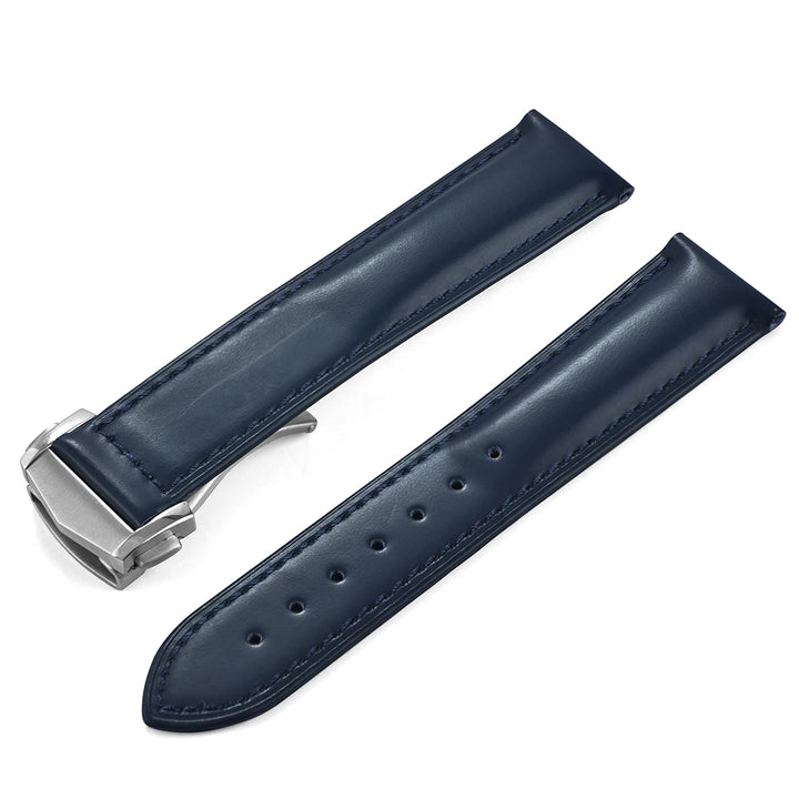 NATOBELT 19–22mm Quick Release Smooth Watch Strap – Folding Buckle for Omega, MoonSwatch & Seiko