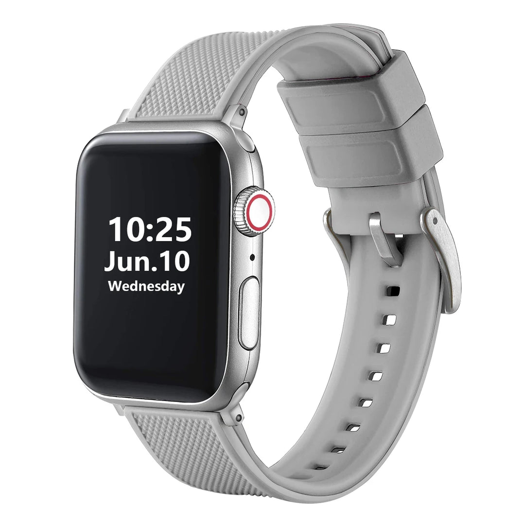New Silicone Rubber Apple Watch Band 38–45mm