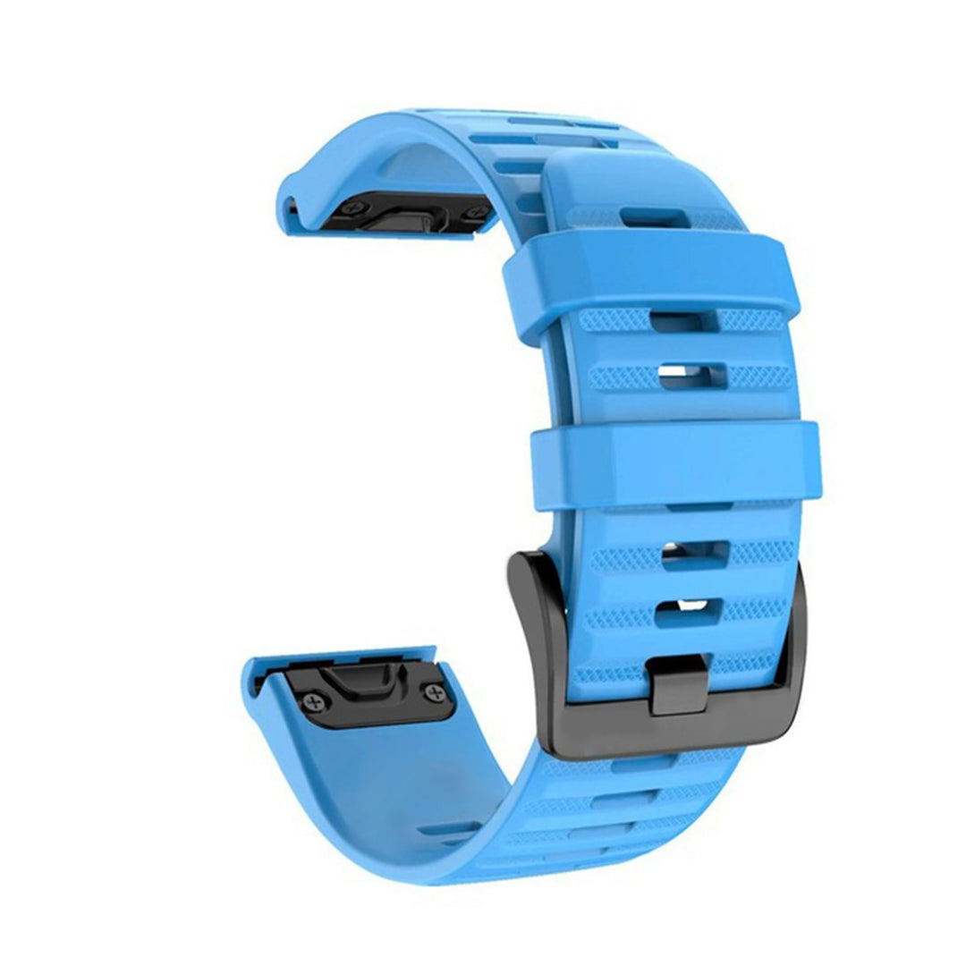 QuickFit Silicone Strap for Garmin Fenix, Epix & D2 Series (20-26mm)