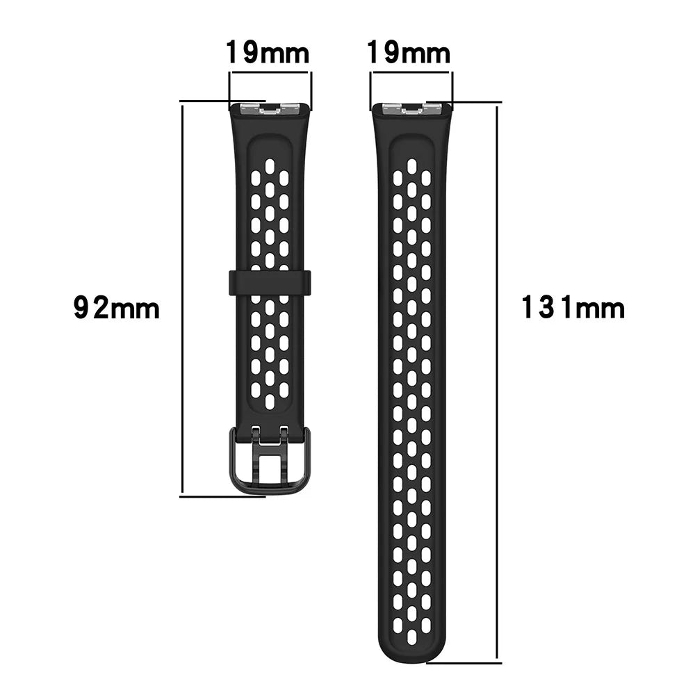 Breathable Silicone Watch Strap for Huawei Band 8/9/10
