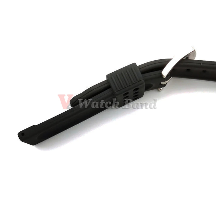 30mm 28mm 26mm 24mm Rubber Watch Strap 18mm 20mm 22mm Men's Sport Watchband Soft Diving Waterproof Silicone Wrist Belt Bracelet