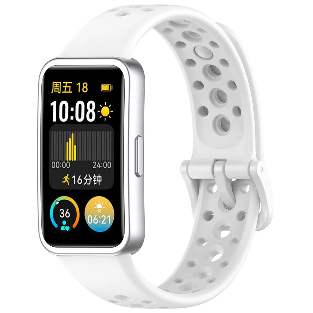 Sport Silicone Strap for Huawei Band 8-10 NFC