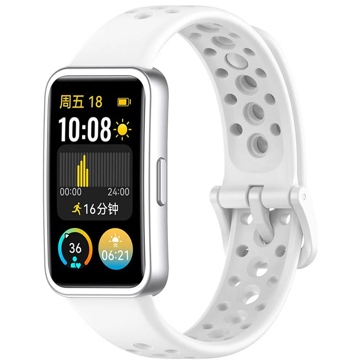 Sport Silicone Strap for Huawei Band 8-10 NFC