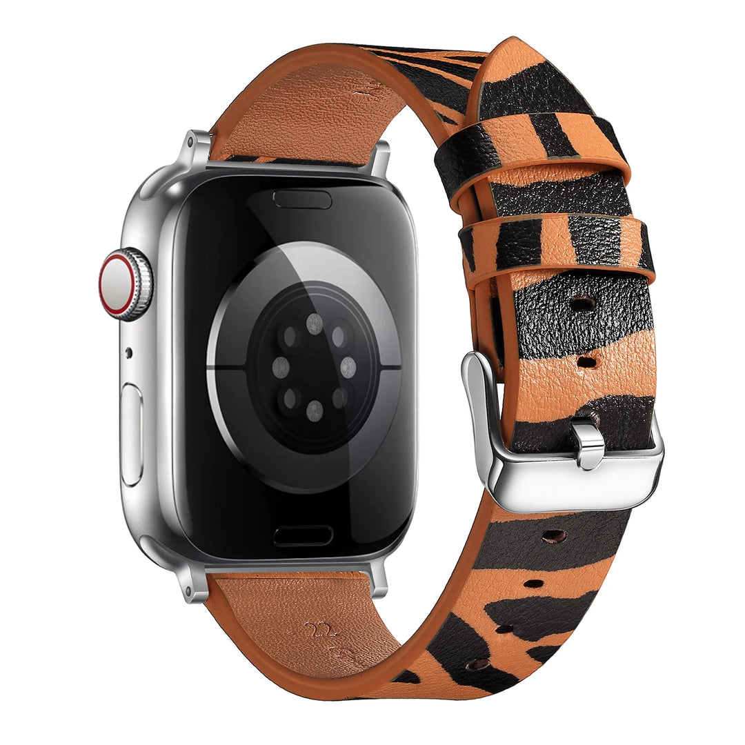 Leopard Print Apple Watch Band (38–49mm)