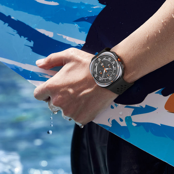 Breathable Silicone Magnetic Strap for Samsung Galaxy Watch Ultra 47mm