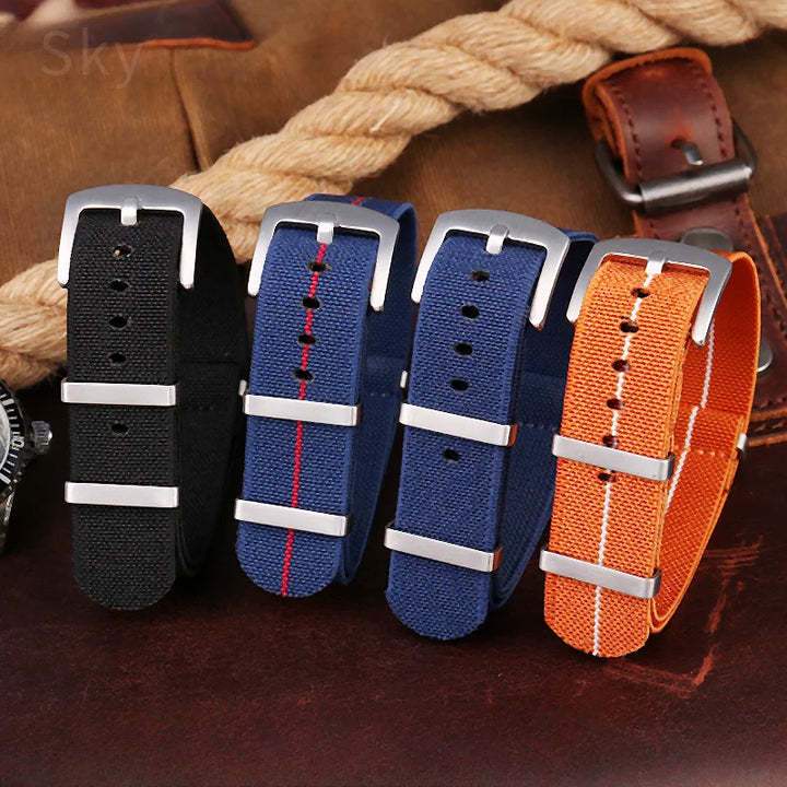 Nylon Parachute Strap 18–22mm