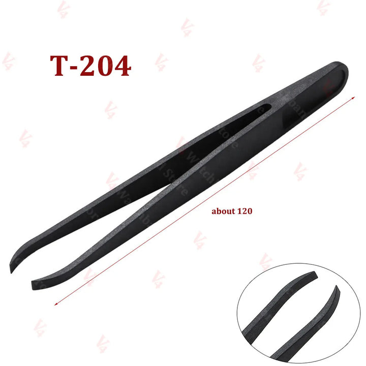 Carbon Fiber Watch Tweezers – Anti-Static Tool for Watch Repair