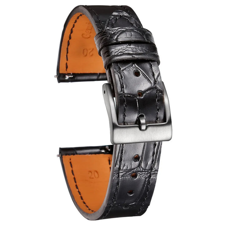 HEMSUT High Quality Genuine Leather Watch Band Quick Release Handmade Cowhide Straps For Men 18MM 20MM 21MM 22MM