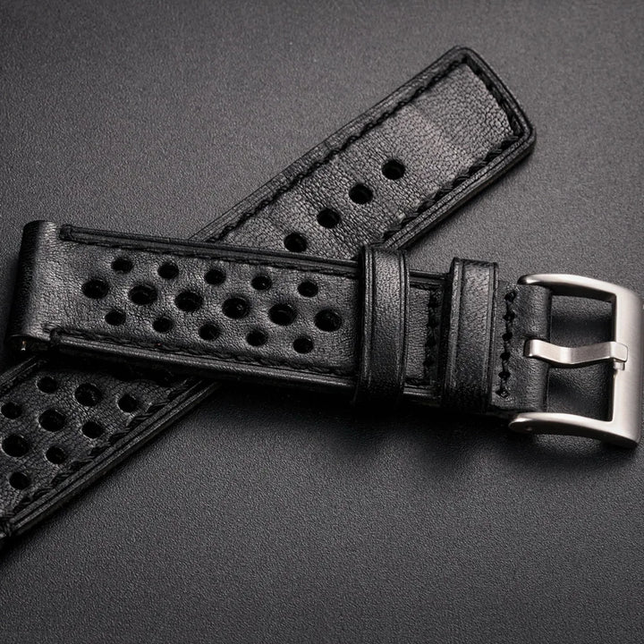 Hemsut Genuine Leather Watch Band Quick Release Italian Cowhide Rrist Straps For Man Soft Breathable 18 20 22 24mm