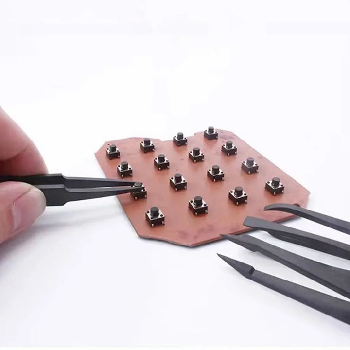 Carbon Fiber Watch Tweezers – Anti-Static Tool for Watch Repair