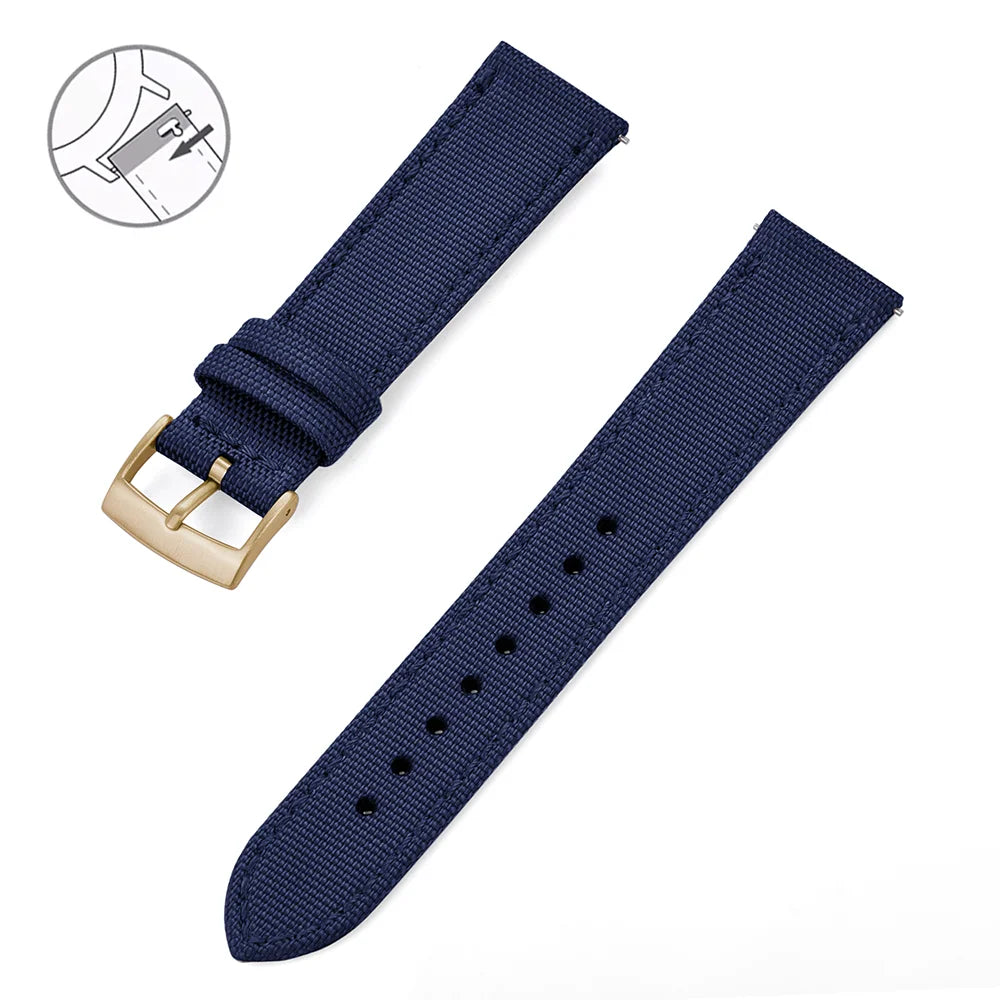 Sailcloth Nylon Watch Strap
