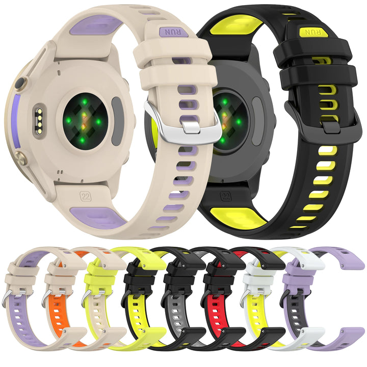 22mm Silicone Strap For Garmin Forerunner 970/965/955/745 Bracelet Belt Smart Watch Band Forerunner 945 935 Accessories