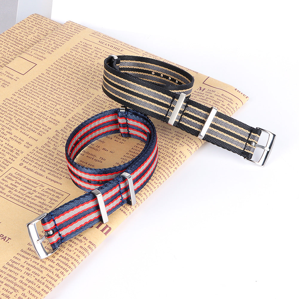 Nylon Canvas Watch Strap 20mm (Omega, Rolex & Tudor)