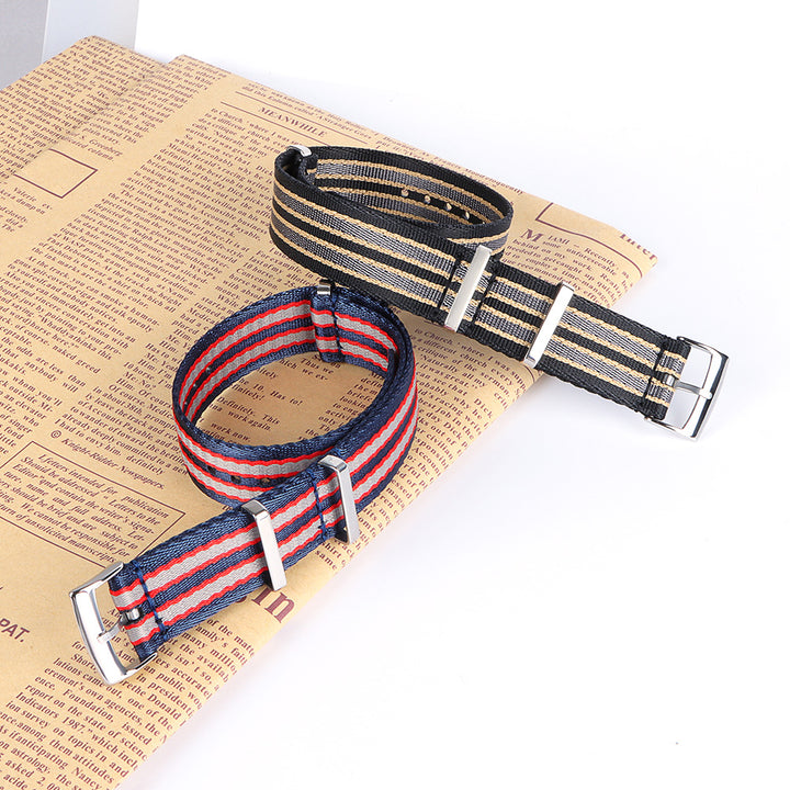 Nylon Canvas Watch Strap 20mm (Omega, Rolex & Tudor)
