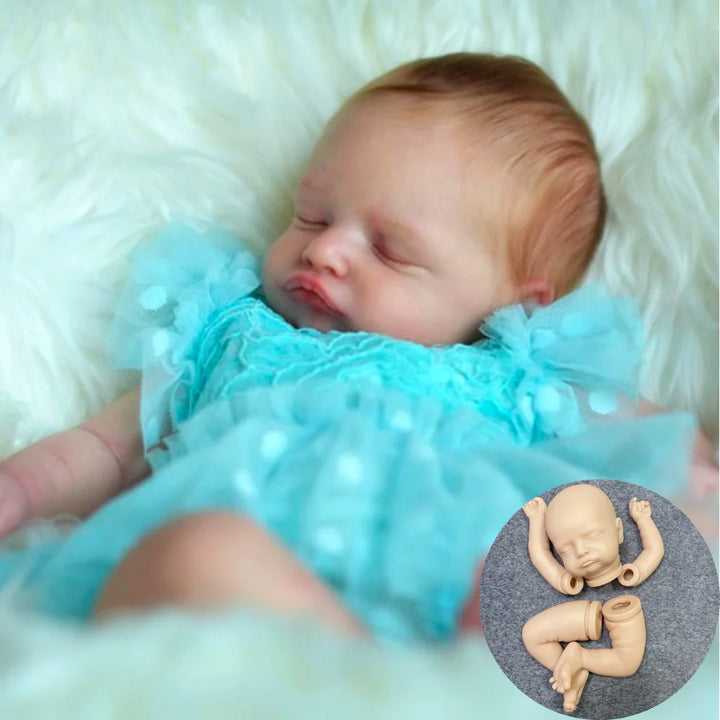 19″ Vinyl Reborn Doll Kit “Rosalie” with Cloth Body