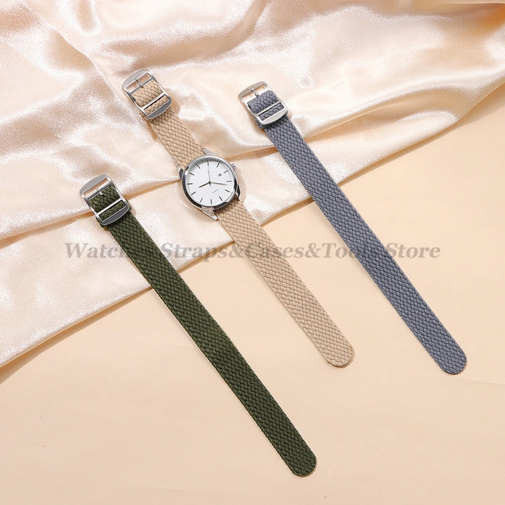 Omega Nylon Canvas Strap
