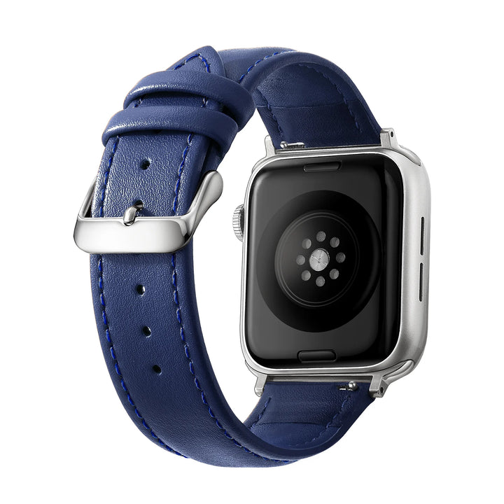 Genuine Leather Apple Watch Band 40–49mm for iWatch Series 3–8 & Ultra