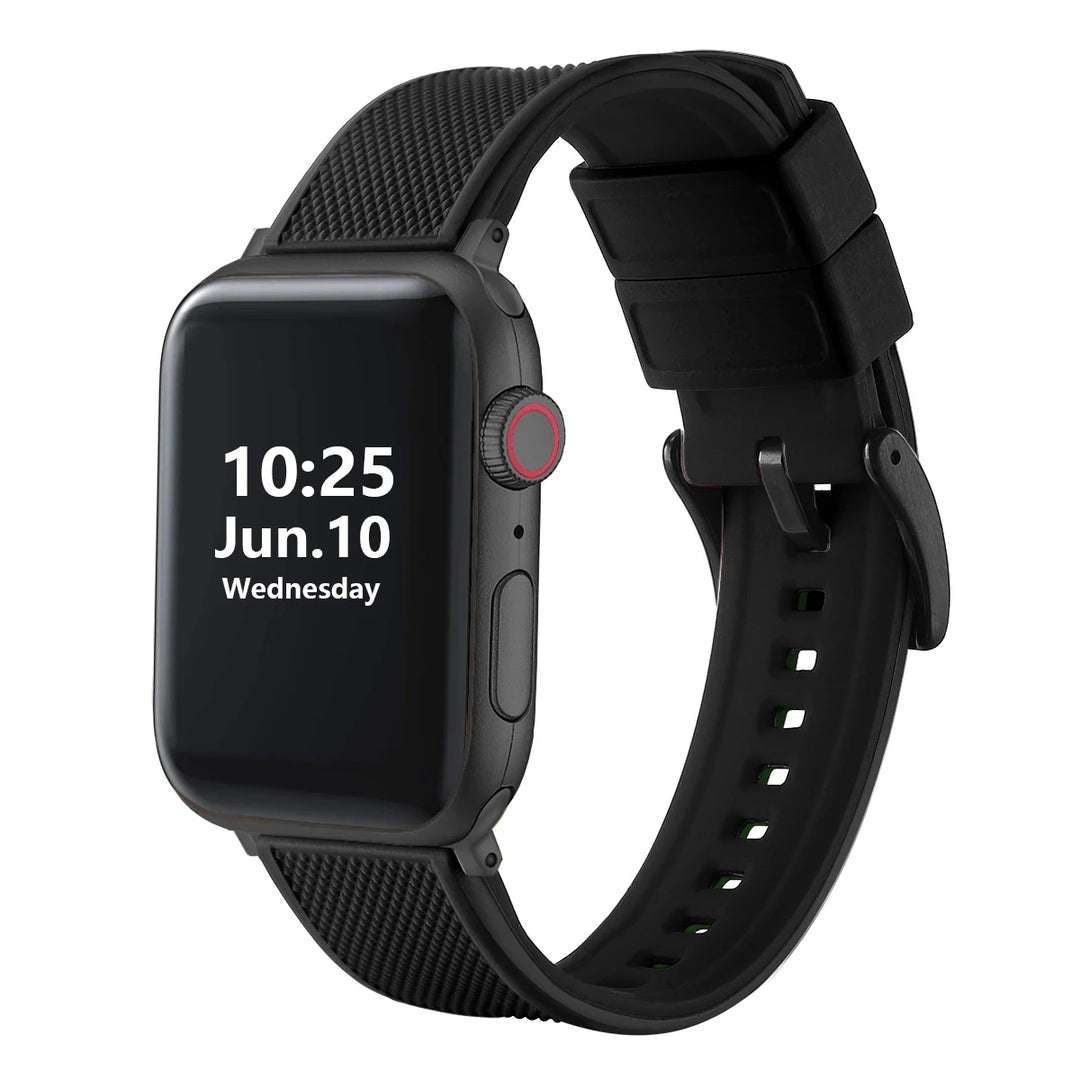 New Silicone Rubber Apple Watch Band 38–45mm