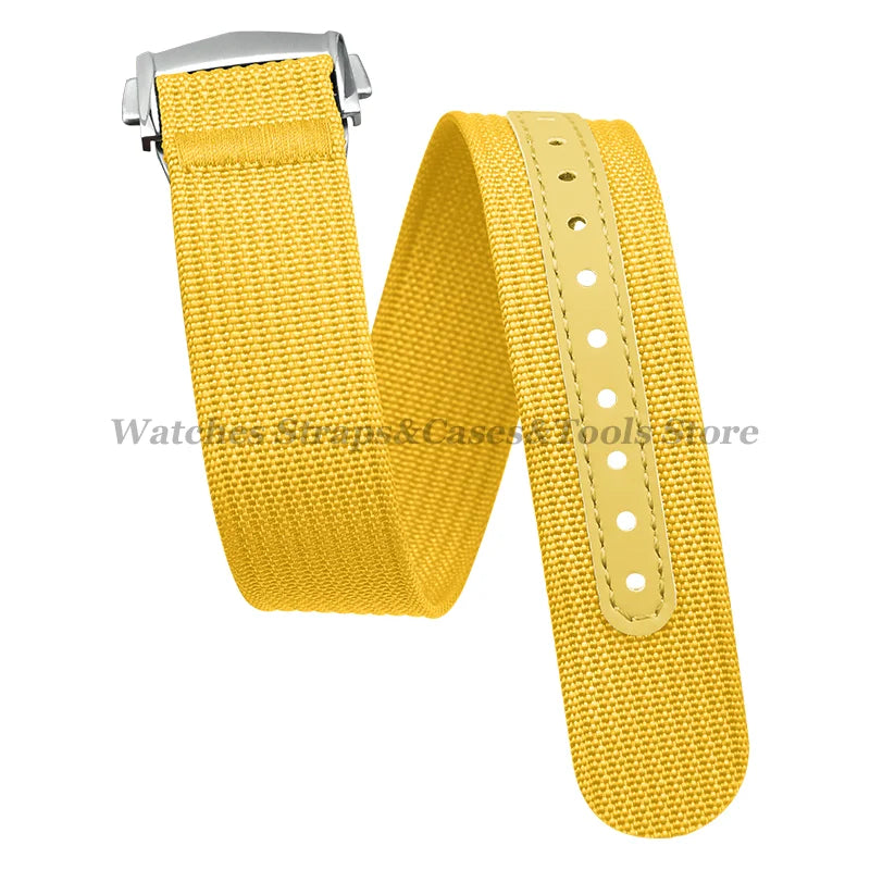 Canvas Nylon Watch Strap – 20-22mm Waterproof