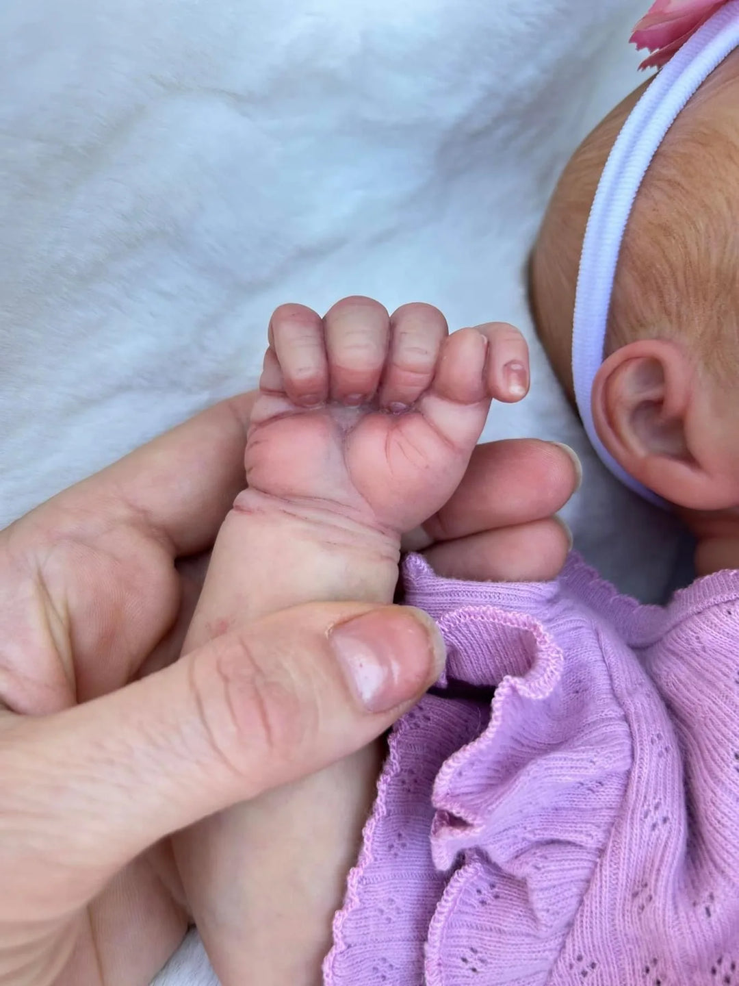 19″ Pascale Newborn Reborn Baby Doll – Soft Body, Lifelike 3D Skin & Realistic Touch